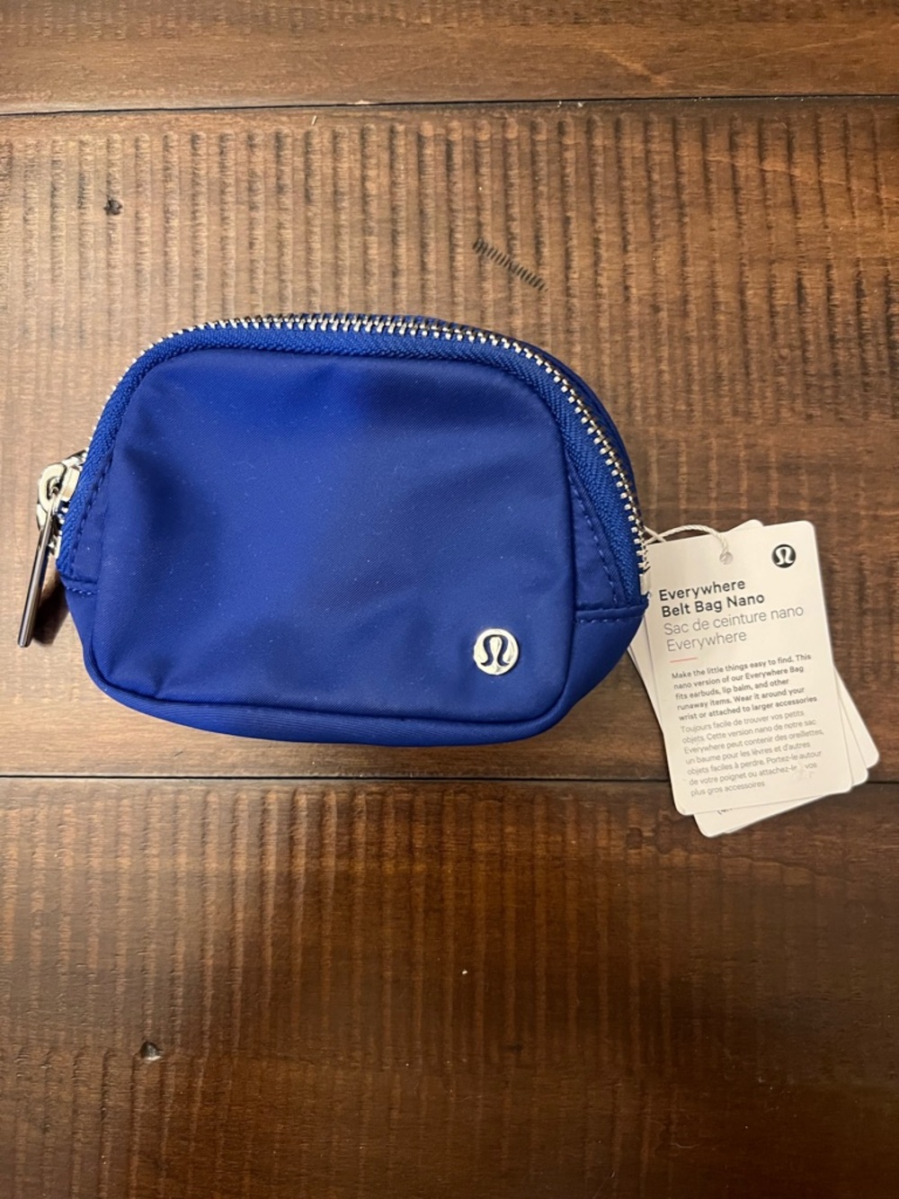NWT lululemon Everywhere Belt Bag Nano — Riverside Blue